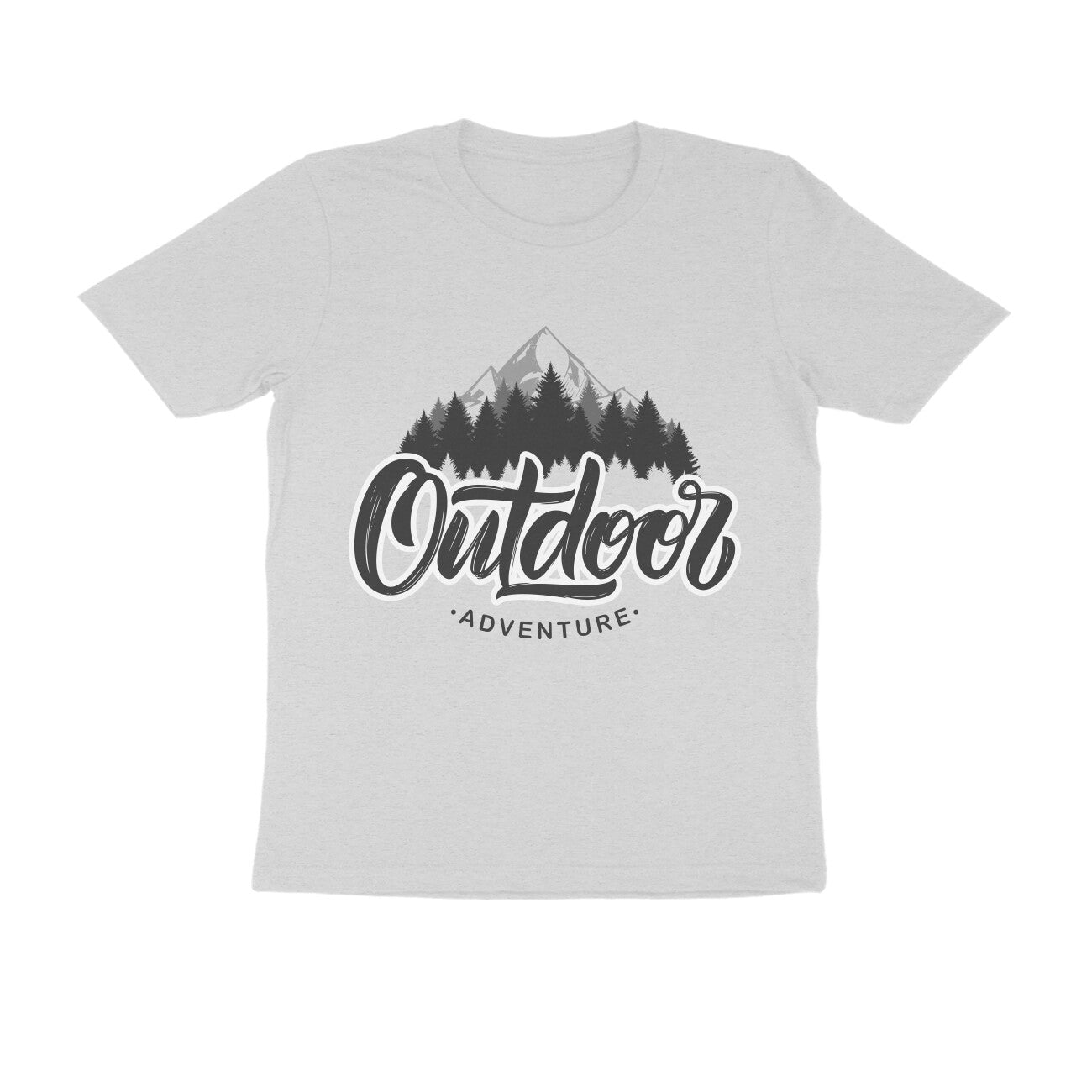 Men's Cotton Roundneck T-shirt - Outdoor Adventure