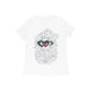 Women's Half Sleeve Round Neck T-Shirt - Abstract Eye