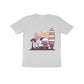 Kid's Half Sleeve Round Neck T-Shirt - Summer Paradise