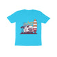 Kid's Half Sleeve Round Neck T-Shirt - Summer Paradise