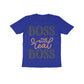 Kid's Half Sleeve Round Neck T-Shirt - The Real Boss