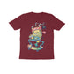 Kid's Half Sleeve Round Neck T-Shirt - Skateboarding