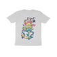 Kid's Half Sleeve Round Neck T-Shirt - Skateboarding