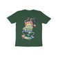 Kid's Half Sleeve Round Neck T-Shirt - Skateboarding