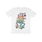 Kid's Half Sleeve Round Neck T-Shirt - Skateboarding