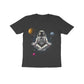 Kid's Half Sleeve Round Neck T-Shirt - Astronaut