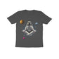 Kid's Half Sleeve Round Neck T-Shirt - Astronaut