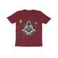 Kid's Half Sleeve Round Neck T-Shirt - Astronaut