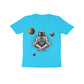 Kid's Half Sleeve Round Neck T-Shirt - Astronaut
