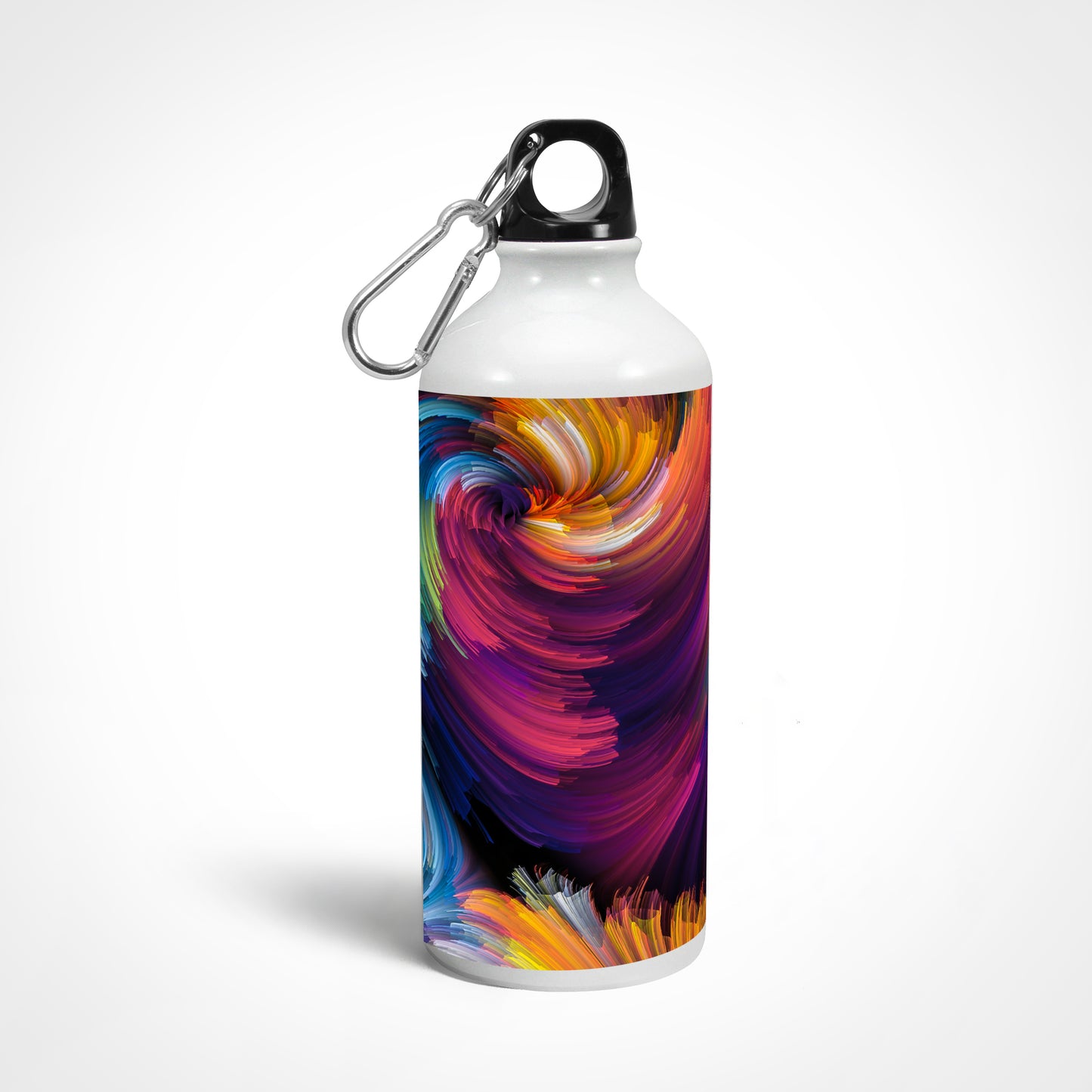 Aluminum Water Bottle - Abstract Swirl