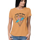 Women's Half Sleeve Round Neck T-Shirt - Catch The Waves