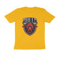 Men's Round Neck Half Sleeves Cotton T-shirt - Bull