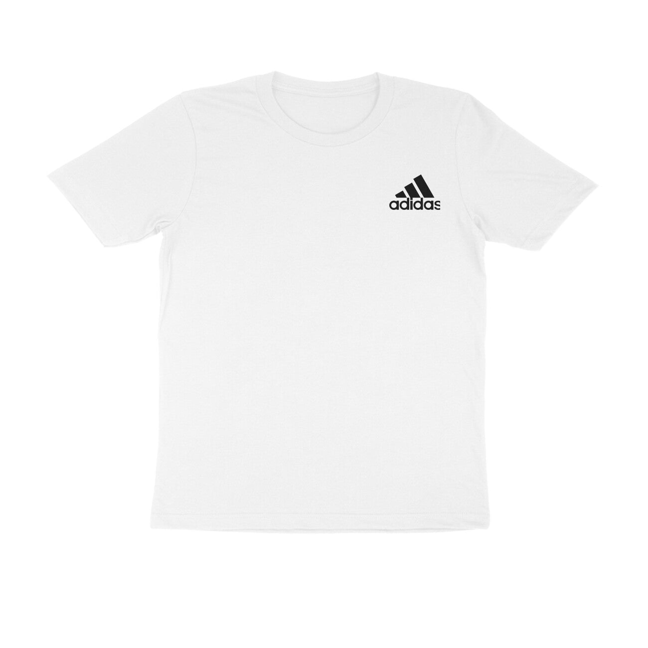 Men's Round-neck Half Sleeves Cotton T-shirt - Adidas