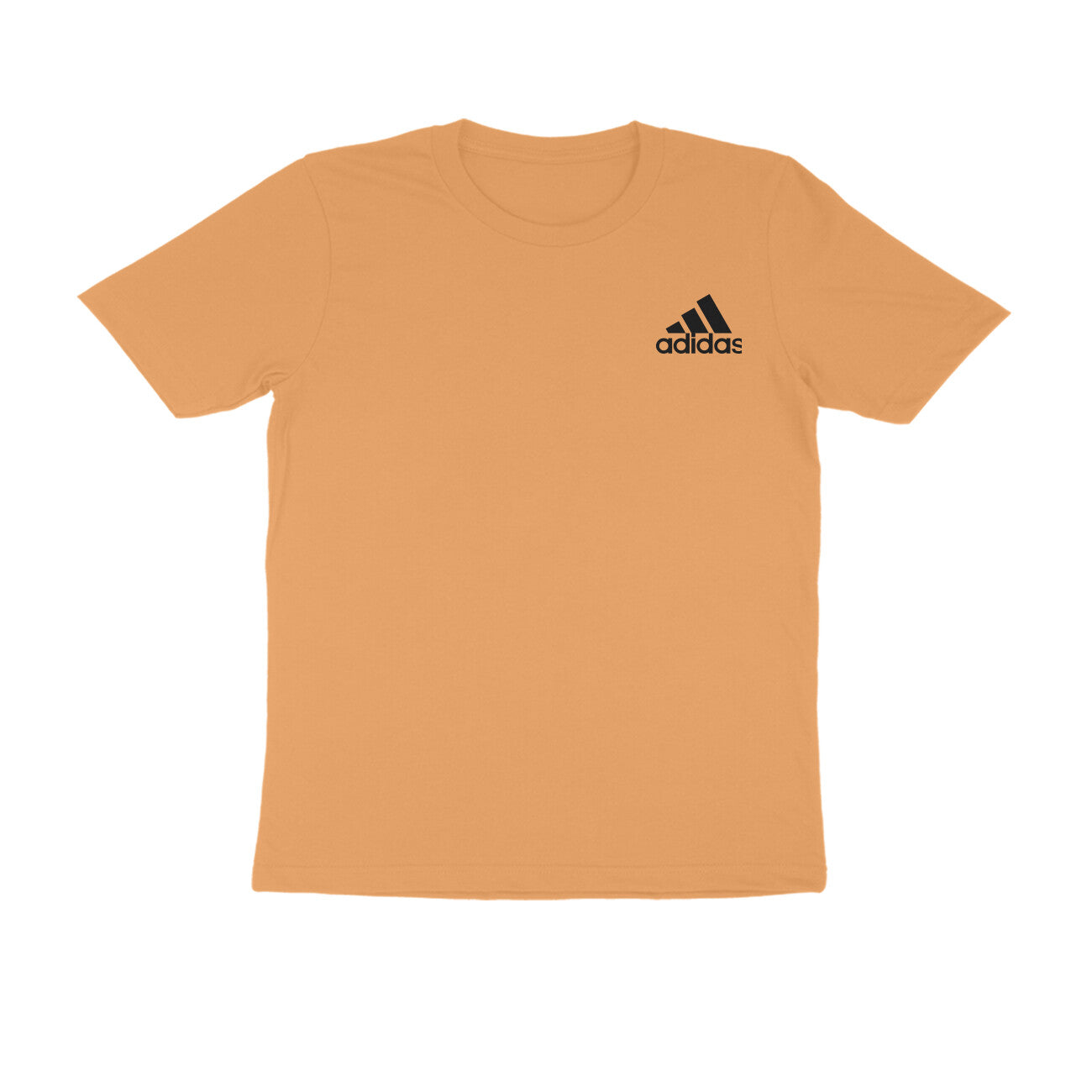 Men's Round-neck Half Sleeves Cotton T-shirt - Adidas