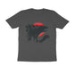 Men's Round-neck Half Sleeves Cotton T-shirt - Dragon