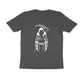 Men's Round-neck Half Sleeves Cotton T-shirt - Evil Demon