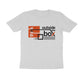 Men's Round-neck Half Sleeves Cotton T-shirt - Thing Outside The Box