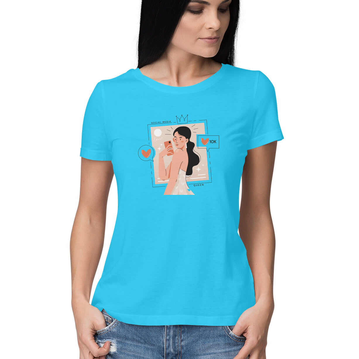 Women's T-shirt - Selfie Girl