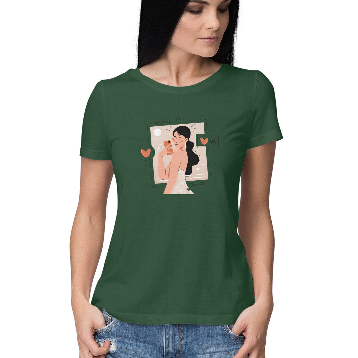 Women's T-shirt - Selfie Girl