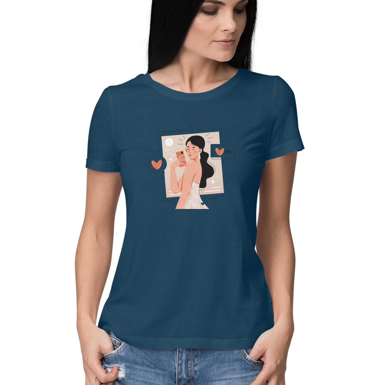 Women's T-shirt - Selfie Girl