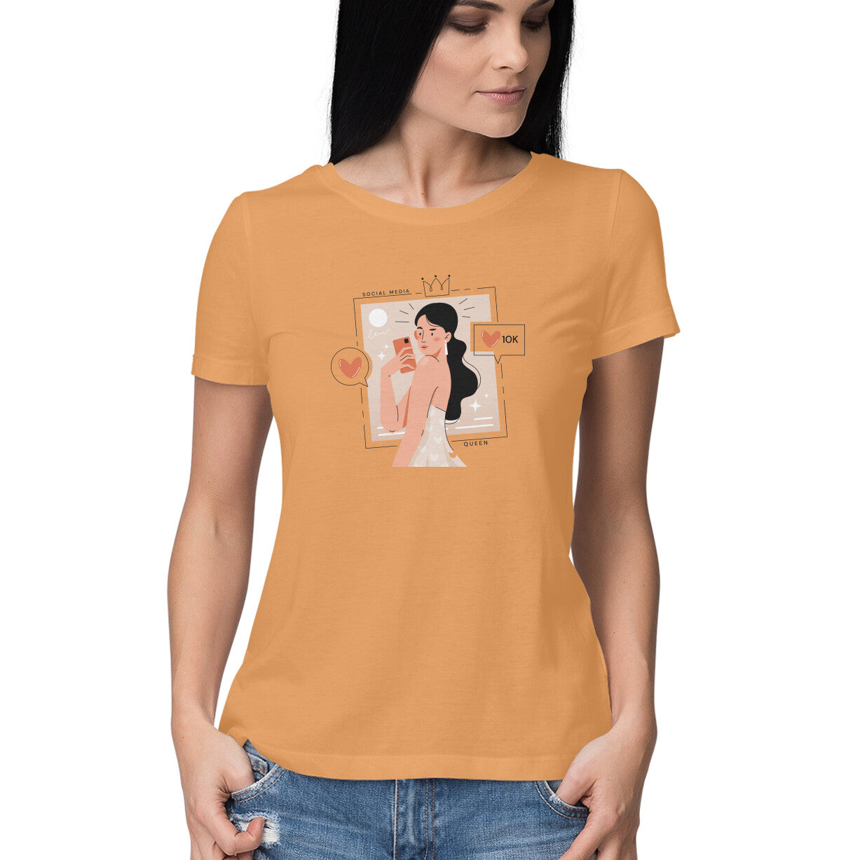 Women's T-shirt - Selfie Girl