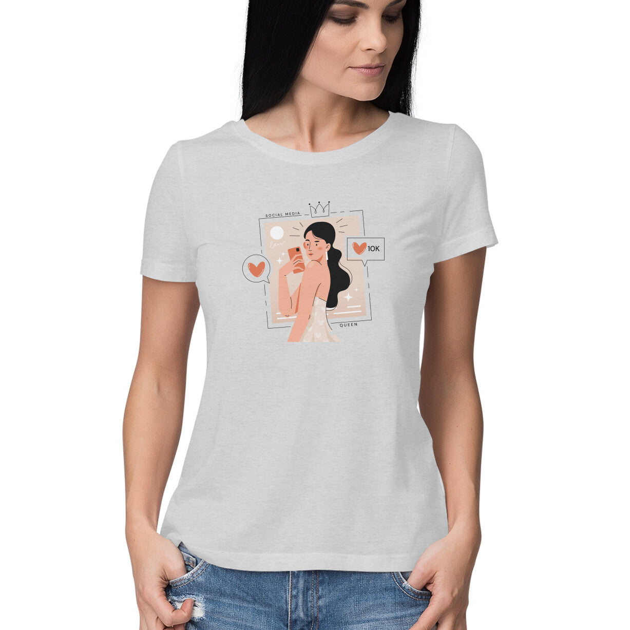 Women's T-shirt - Selfie Girl