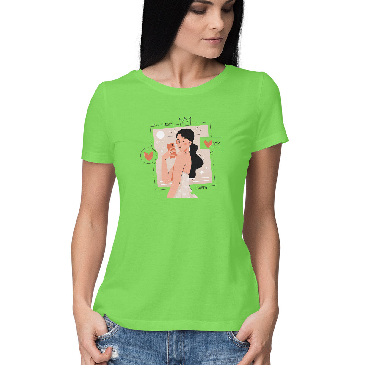 Women's T-shirt - Selfie Girl