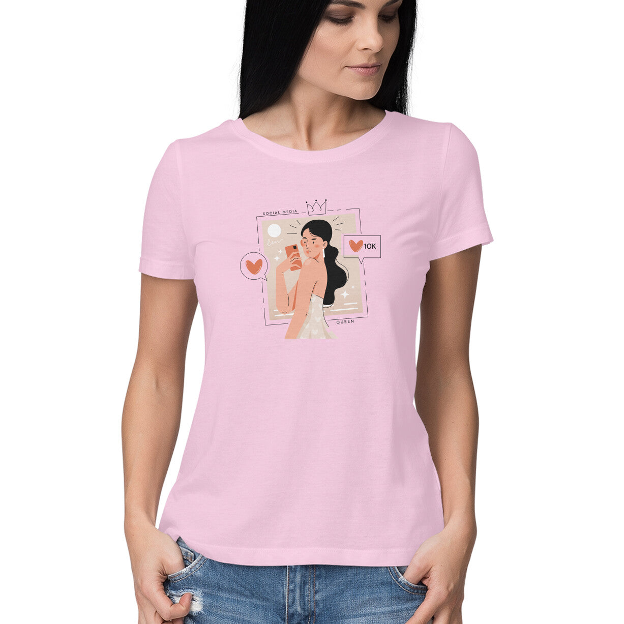Women's T-shirt - Selfie Girl