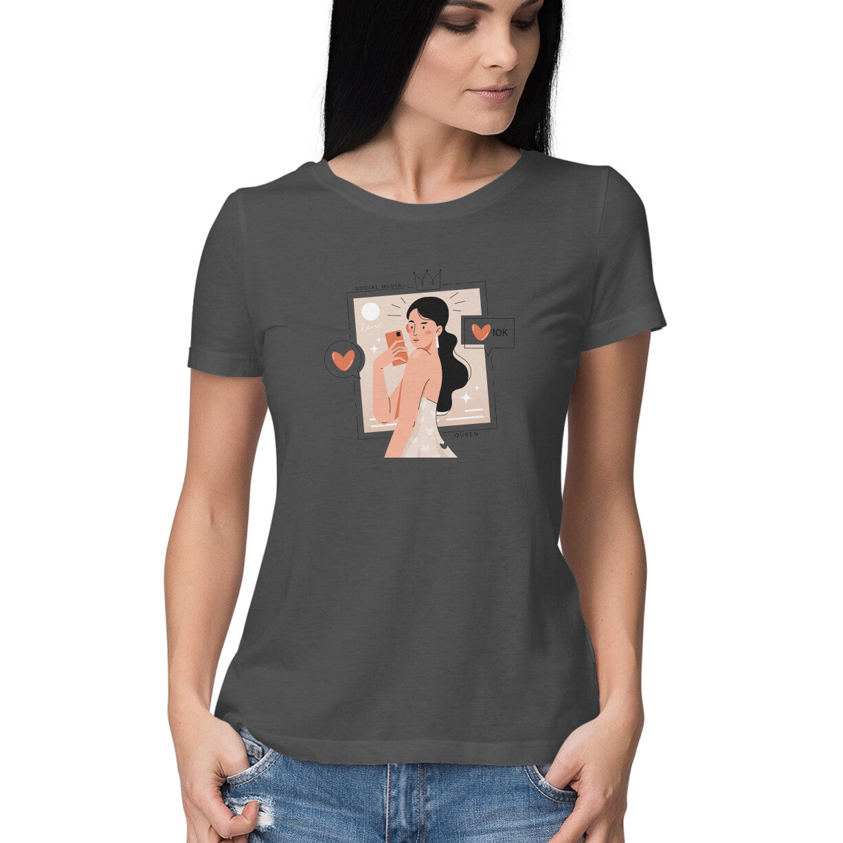 Women's T-shirt - Selfie Girl