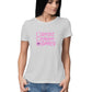 Women's Round-neck Half Sleeves Cotton T-shirt - Gamer