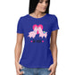 Women's Round-neck Half Sleeves Cotton T-shirt - Be Mine