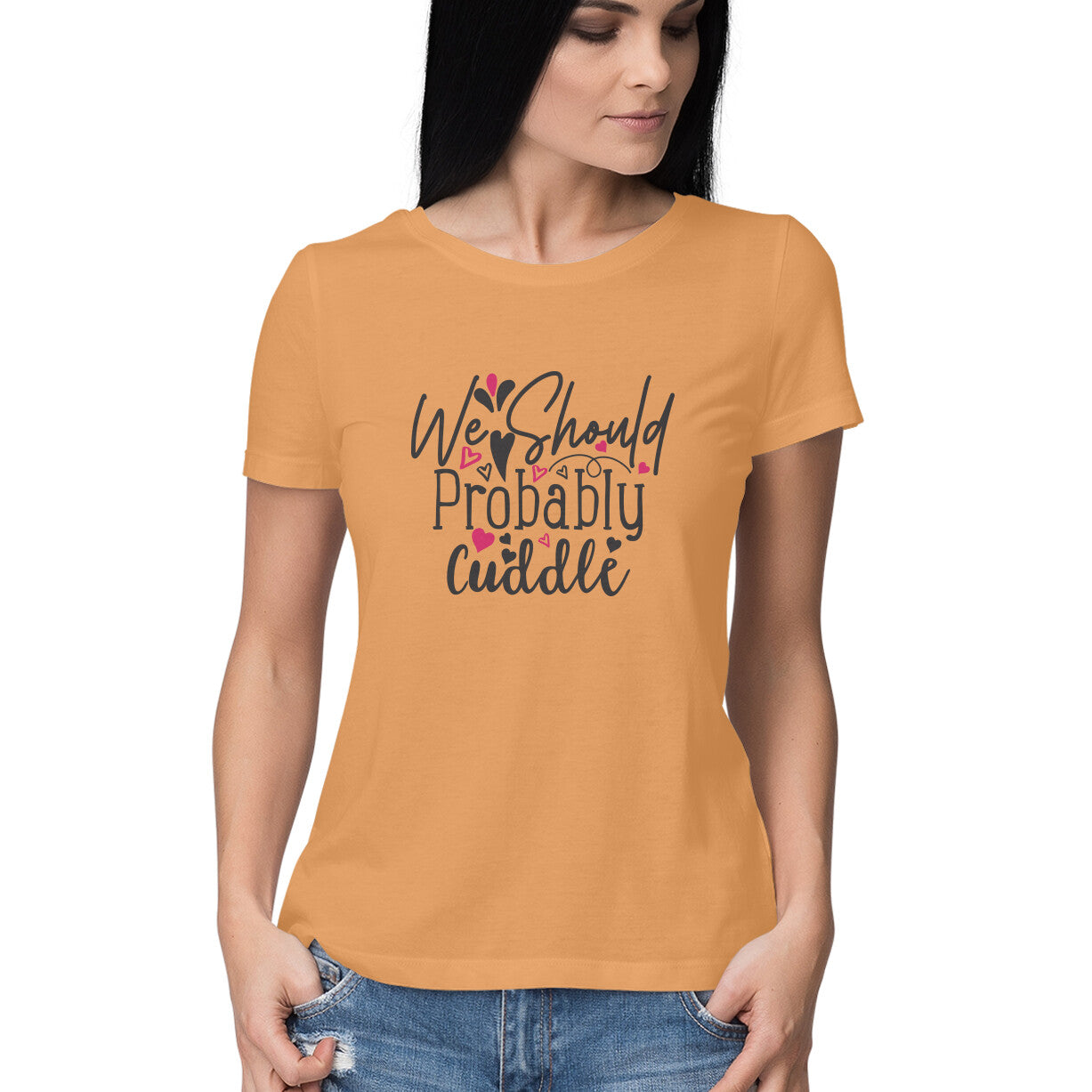 Women's T-shirt - We Should Cuddle
