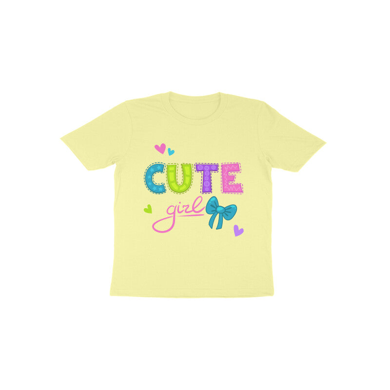 Kid's T-shirt (Toddler) - Cute Girl