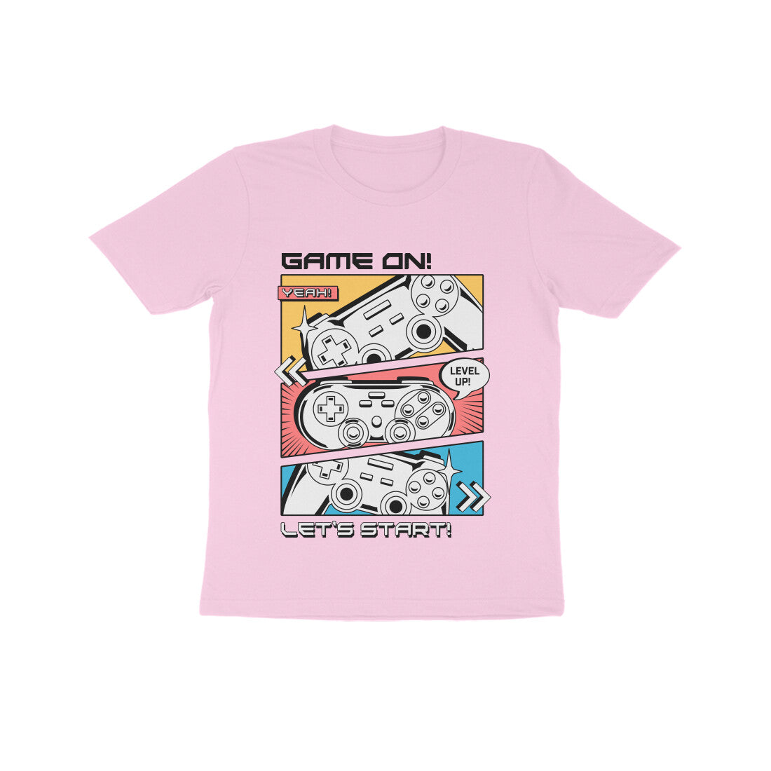 Kid's T-shirt - Game ON Let's start