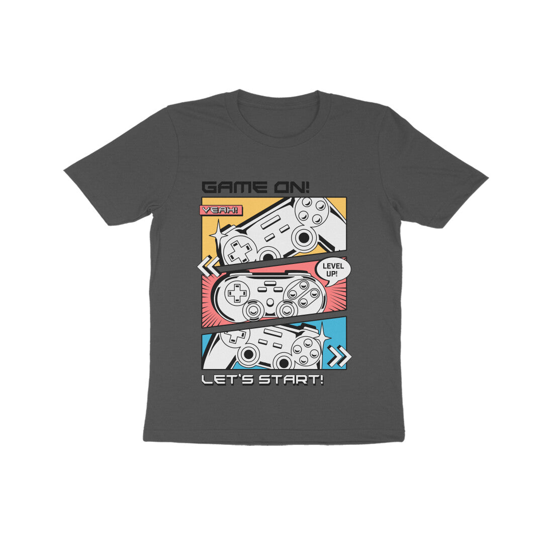 Kid's T-shirt - Game ON Let's start