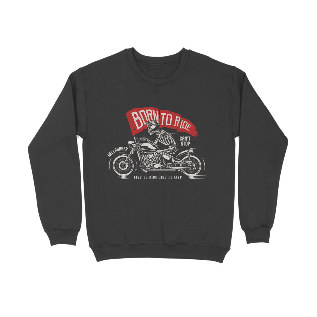 Men's Sweatshirt - Born To Ride