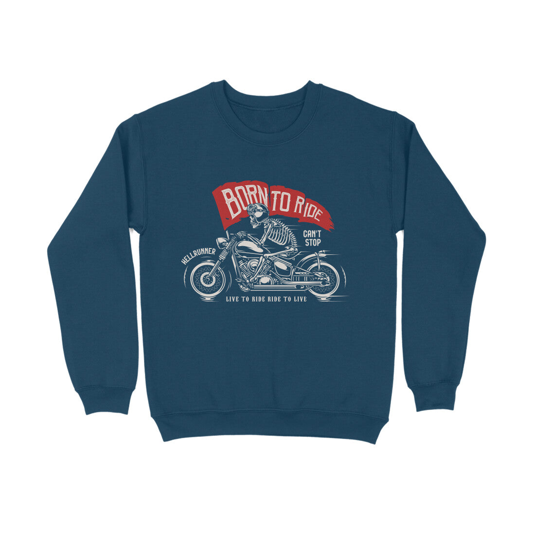 Men's Sweatshirt - Born To Ride