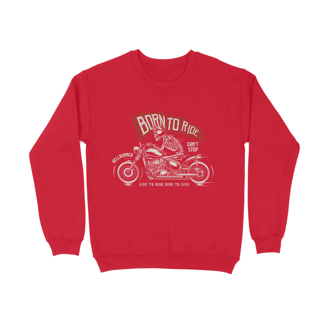 Men's Sweatshirt - Born To Ride