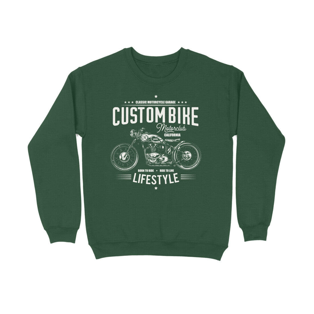 Men's Sweatshirt - Custom Bike Lifestyle