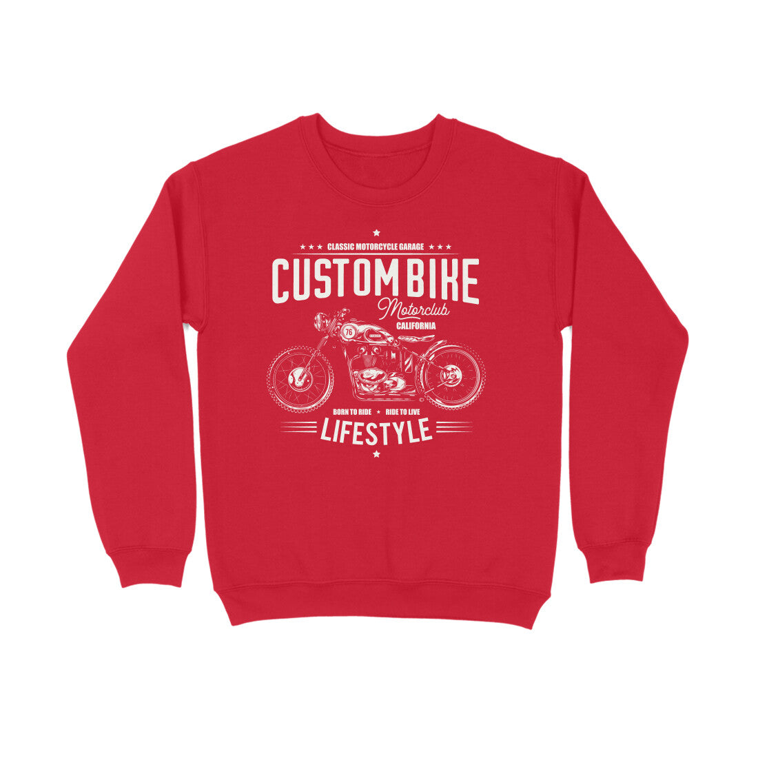 Men's Sweatshirt - Custom Bike Lifestyle