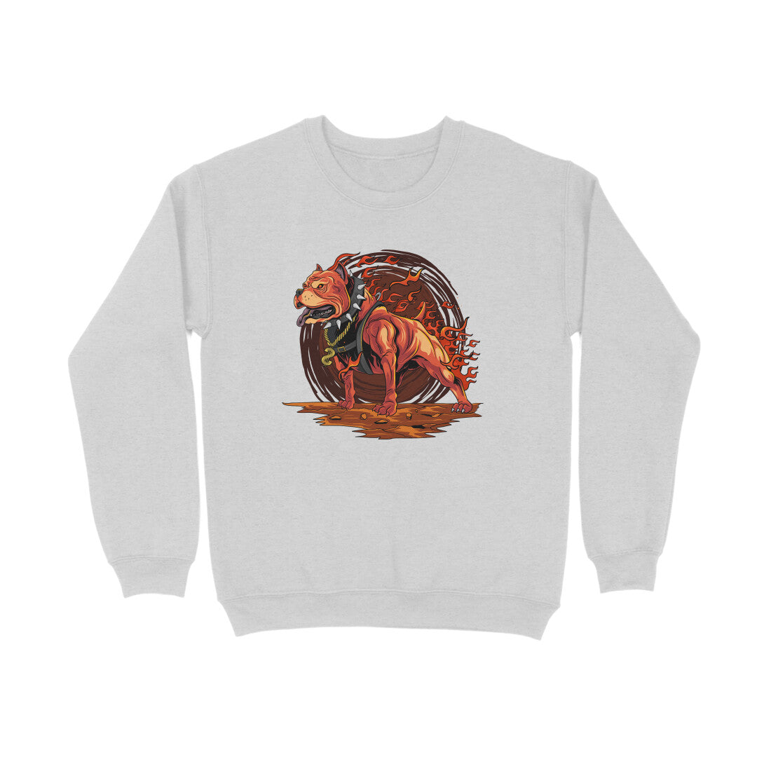 Men's Sweatshirt - Fire Dog