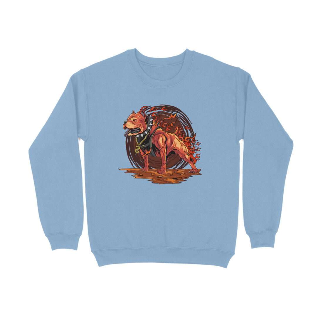 Men's Sweatshirt - Fire Dog