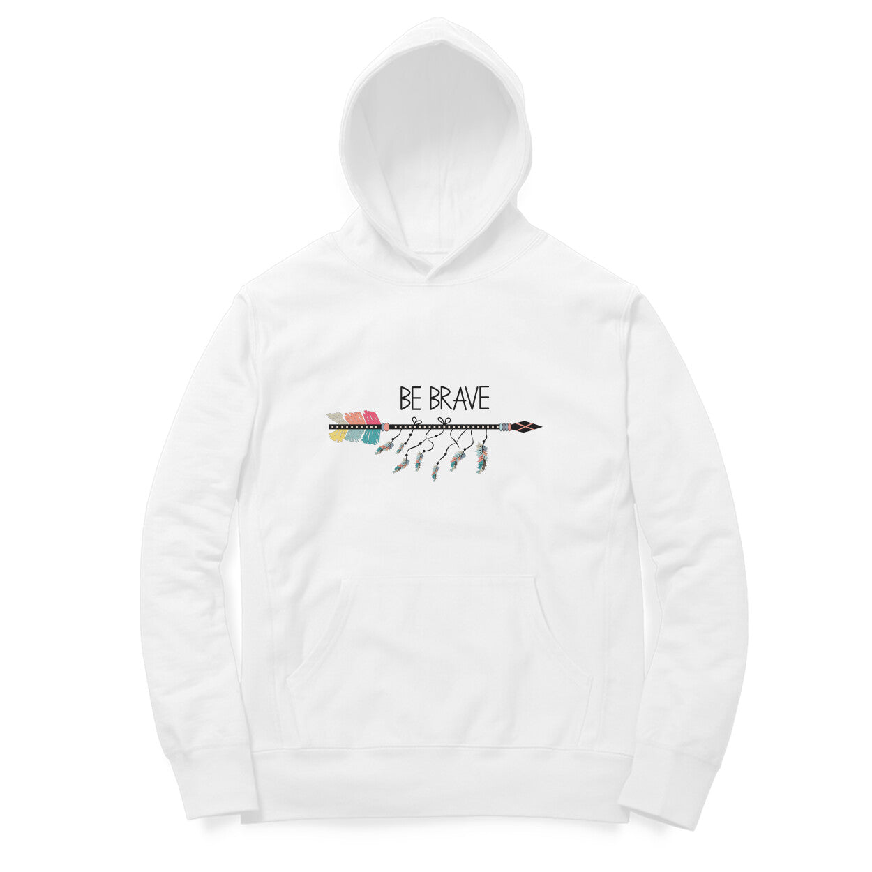 Men's Hoodie - Be Brave