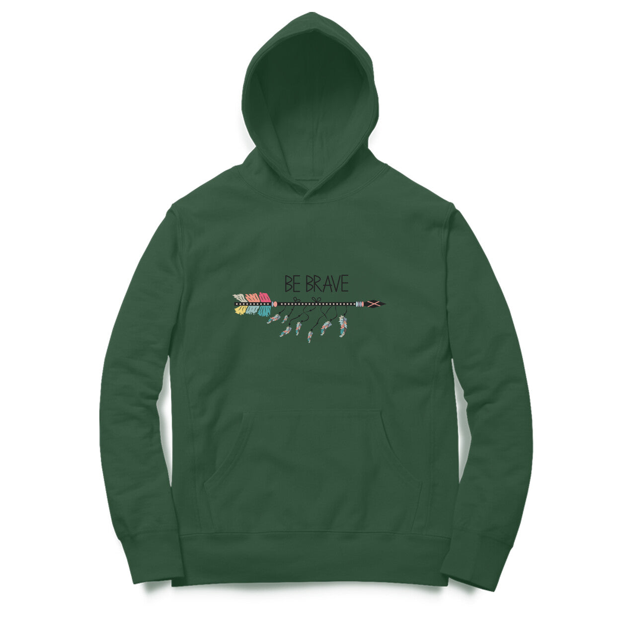 Men's Hoodie - Be Brave
