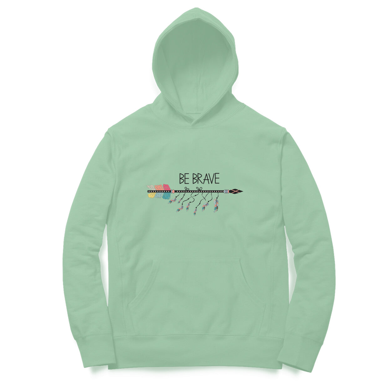 Men's Hoodie - Be Brave