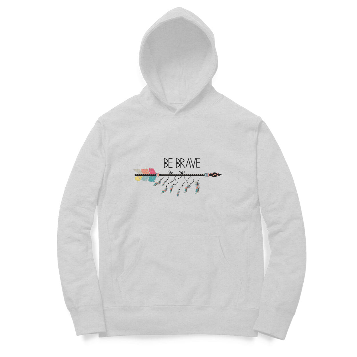 Men's Hoodie - Be Brave