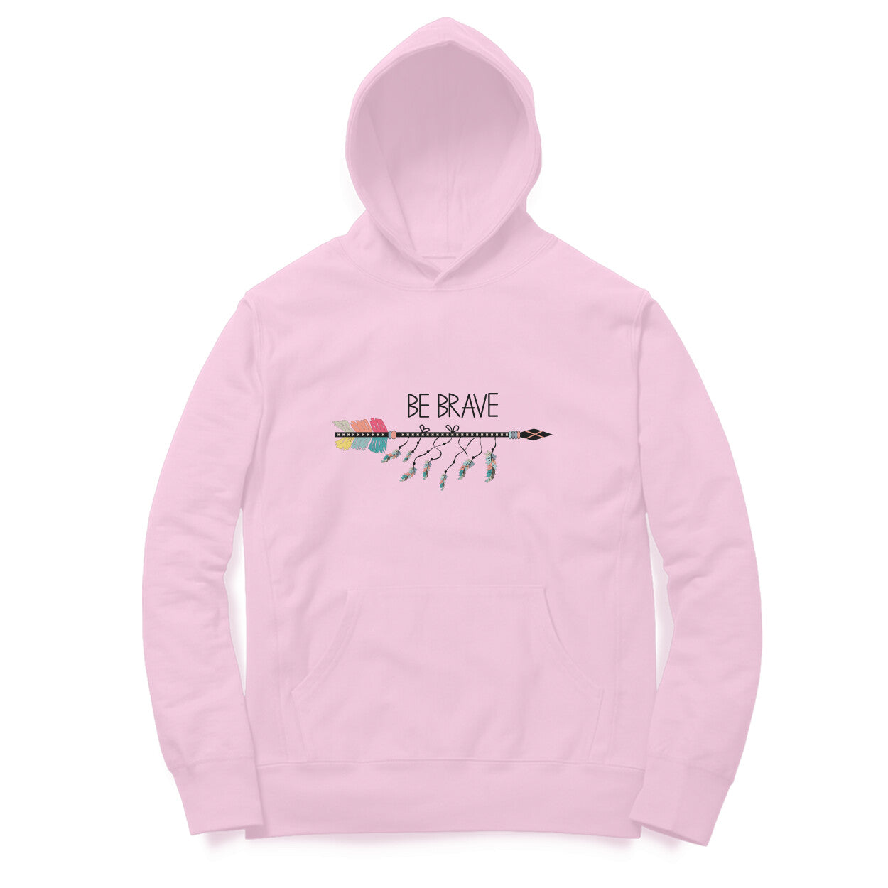 Men's Hoodie - Be Brave
