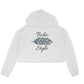 Women's Crop Top Hoodie - Boho Style