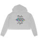 Women's Crop Top Hoodie - Boho Style