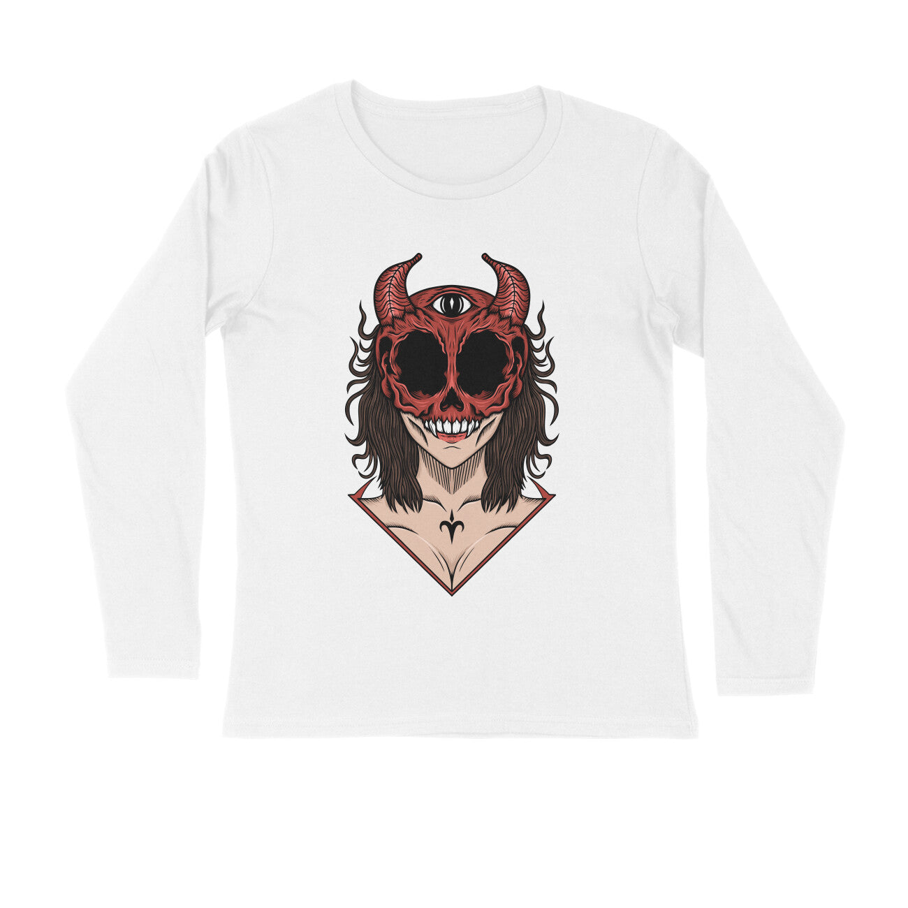 Women's Full Sleeves T-shirt - Wild Life